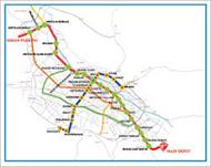 گزارش کارآموزی احداث قطار شهری شیراز